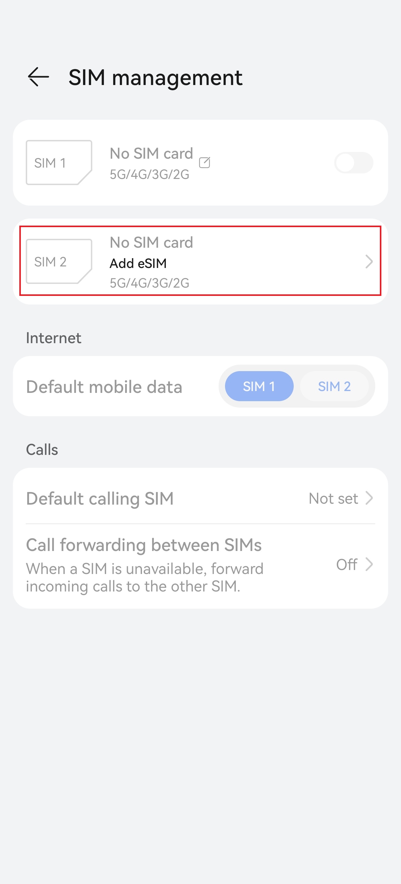 Velg LetiSim for mobildata