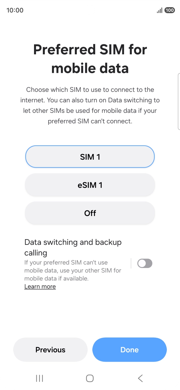 Velg LetiSim for mobildata